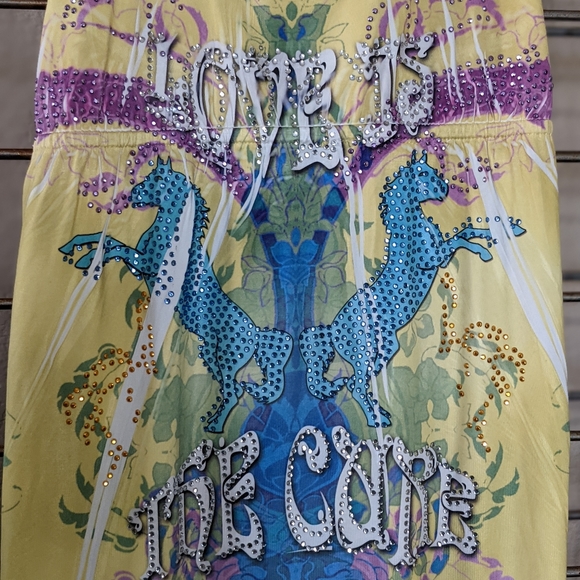 S-Twelve soft stretch racer back summer dress. Size: Medium - Picture 7 of 14